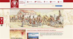 Desktop Screenshot of pevnostolomouc.cz